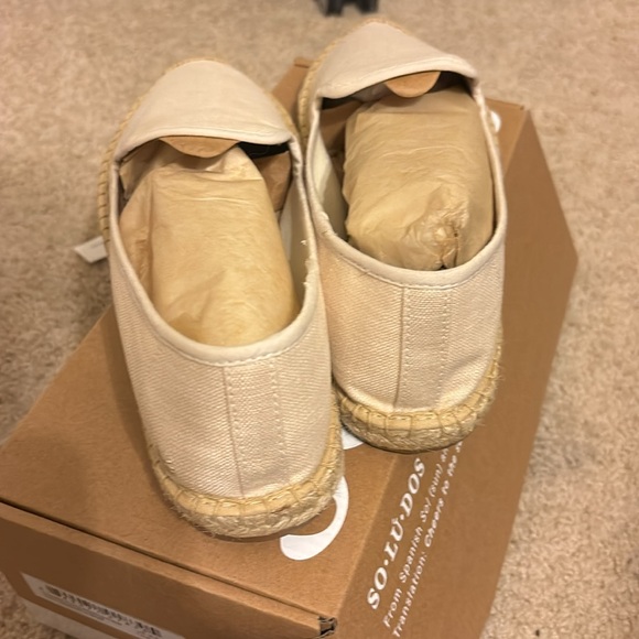 NWT Soludos Piping Smoking Espadrille. Box included - Picture 5 of 7